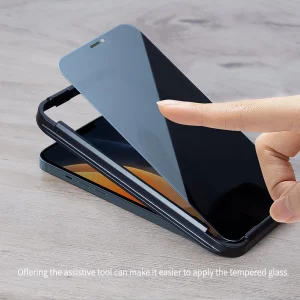 محافظ صفحه نمایش حریم شخصی نیلکین مدل Guardian Privacy مناسب برای گوشی موبایل اپل iPhone 12 Pro Max