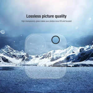 محافظ صفحه نمایش نیلکین مدل Amazing 2-in-1 HD مناسب برای گوشی موبایل اپل iPhone 14 pro به همراه محافظ لنز دوربین