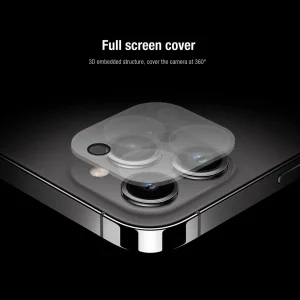 محافظ صفحه نمایش نیلکین مدل Amazing 2-in-1 HD مناسب برای گوشی موبایل اپل iPhone 14 pro به همراه محافظ لنز دوربین