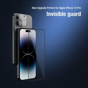 محافظ صفحه نمایش نیلکین مدل Amazing 2-in-1 HD مناسب برای گوشی موبایل اپل iPhone 14 pro به همراه محافظ لنز دوربین