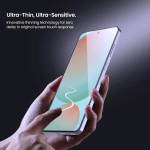 محافظ صفحه نمایش نیلکین مدل H Plus Pro مناسب برای گوشی موبایل سامسونگ Galaxy S25 Edge به همراه کیت نصب