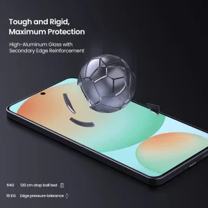 محافظ صفحه نمایش نیلکین مدل H Plus Pro مناسب برای گوشی موبایل سامسونگ Galaxy S25 Edge به همراه کیت نصب
