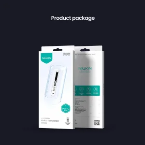 محافظ صفحه نمایش نیلکین مدل H Plus Pro مناسب برای گوشی موبایل اپل iPhone 17 Pro /17 /16 Pro  به همراه کیت نصب آسان