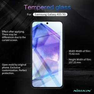 محافظ صفحه نمایش نیلکین مدل  H Plus Pro مناسب برای گوشی موبایل سامسونگ Galaxy A55/A35