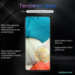 محافظ صفحه نمایش نیلکین مدل Amazing H tempered Pro مناسب برای گوشی موبایل سامسونگ Galaxy A53 5G/ A52/ S20 Fe