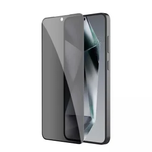 محافظ صفحه نمایش حریم شخصی نیلکین مدل Guardian Full privacy مناسب برای گوشی موبایل سامسونگ Galaxy S25 به همراه کیت نصب