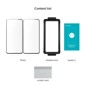 محافظ صفحه نمایش نیلکین مدل Impact Resistant مناسب برای گوشی موبایل سامسونگ Galaxy S23 بسته دو عددی