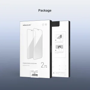 محافظ صفحه نمایش نیلکین مدل Impact Resistant مناسب برای گوشی موبایل سامسونگ Galaxy S23 بسته دو عددی
