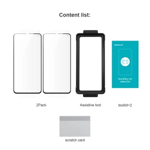 محافظ صفحه نمایش نیلکین مدل Impact Resistant مناسب برای گوشی موبایل سامسونگ  Galaxy S22 Plus/Pro بسته دو عددی
