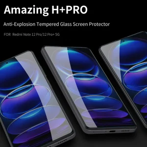 محافظ صفحه نمایش نیلکین مدل H Plus Pro مناسب برای گوشی موبایل شیائومی Redmi Note 12 Pro/ 12 Pro Plus (Redmi Note 12 Pro+)/ Poco X5 Pro