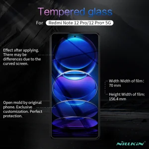 محافظ صفحه نمایش نیلکین مدل H Plus Pro مناسب برای گوشی موبایل شیائومی Redmi Note 12 Pro/ 12 Pro Plus (Redmi Note 12 Pro+)/ Poco X5 Pro