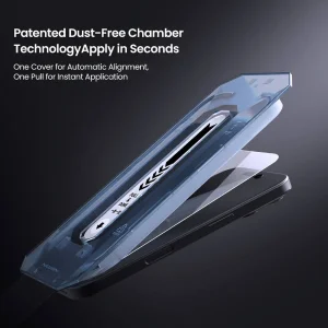 محافظ صفحه نمایش نیلکین مدل H Plus Pro مناسب برای گوشی موبایل اپل iPhone 17 Pro Max به همراه کیت نصب