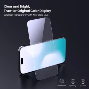 محافظ صفحه نمایش نیلکین مدل H Plus Pro مناسب برای گوشی موبایل اپل iPhone 17 Pro Max به همراه کیت نصب
