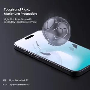 محافظ صفحه نمایش نیلکین مدل H Plus Pro مناسب برای گوشی موبایل اپل iPhone 17 Pro Max به همراه کیت نصب