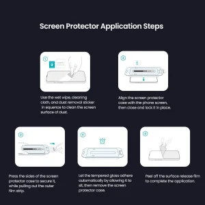 محافظ صفحه نمایش نیلکین مدل H Plus Pro مناسب برای گوشی موبایل اپل iPhone 17 Pro Max به همراه کیت نصب
