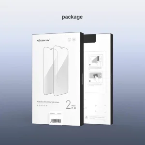 محافظ صفحه نمایش نیلکین مدل Impact Resistant مناسب برای گوشی موبایل سامسونگ Galaxy S23 Plus بسته دو عددی