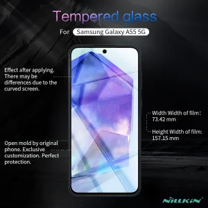 محافظ صفحه نمایش نیلکین مدل  H Plus Pro مناسب برای گوشی موبایل سامسونگ Galaxy A55