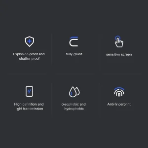 محافظ صفحه نمایش نیلکین مدل Impact Resistant مناسب برای گوشی موبایل سامسونگ Galaxy S22 بسته دو عددی