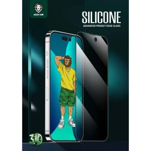 محافظ صفحه نمایش حریم شخصی گرین مدل Silicone-Pry-Plus مناسب برای گوشی موبایل اپل iPhone 13 pro max / 14 Plus