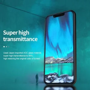محافظ صفحه نمایش گرین لاین مدل 9H steve مناسب برای گوشی موبایل اپل iPhone 15 Pro Max