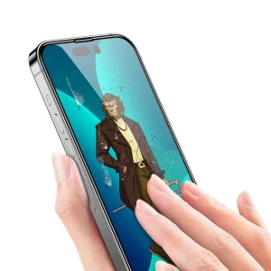 محافظ صفحه نمایش گرین مدل 3D Curved Pro مناسب برای گوشی موبایل اپل iPhone 14 Pro