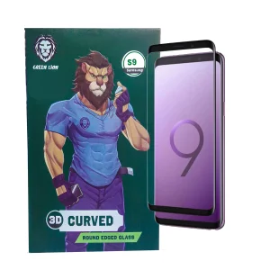 محافظ صفحه نمایش گرین مدل 3D-Curved مناسب برای گوشی موبایل سامسونگ Galaxy S9