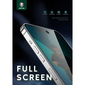 محافظ صفحه نمایش حریم شخصی گرین مدل 3D Pv-Pet Pro مناسب برای گوشی موبایل اپل iPhone 14 Pro