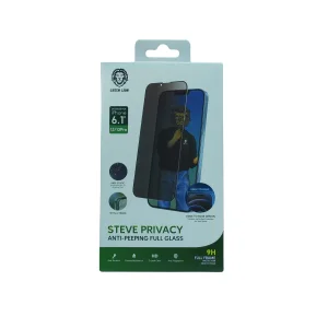محافظ صفحه نمایش گرین مدل Steve Privacy مناسب برای گوشی موبایل اپل iPhone 13/13Pro