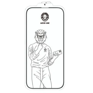 محافظ صفحه نمایش گرین لاین مدل Steve Clear مناسب برای گوشی موبایل اپل iPhone 13 Pro Max/ 14 Plus