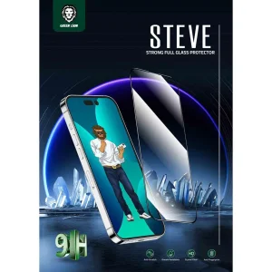 محافظ صفحه نمایش گرین لاین مدل Steve Clear مناسب برای گوشی موبایل اپل iPhone 13 Pro Max/ 14 Plus