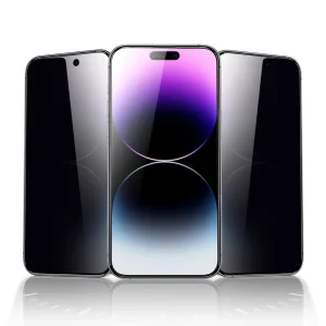 محافظ صفحه نمایش حریم خصوصی گرین لاین مدل 9H Steve privacy مناسب برای گوشی موبایل اپل iphone 15 pro