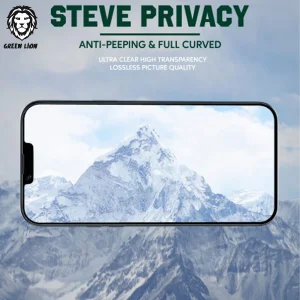 محافظ صفحه نمایش حریم شخصی گرین مدل Steve Privacy مناسب برای گوشی موبایل اپل iPhone 14 Plus