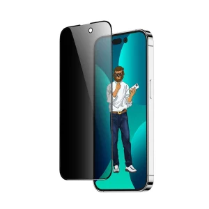 محافظ صفحه نمایش حریم شخصی گرین مدل Steve Privacy مناسب برای گوشی موبایل اپل iPhone 14 Plus