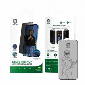 محافظ صفحه نمایش حریم شخصی گرین مدل Steve-Privacy مناسب برای گوشی موبایل اپل iPhone 13 Pro Max