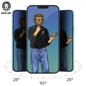 محافظ صفحه نمایش حریم شخصی گرین لاین مدل 9H Steve Privacy مناسب برای گوشی موبایل اپل iPhone 17 Pro