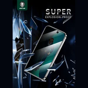 محافظ صفحه نمایش گرین لاین مدل 3D GN3DSFPY14P مناسب برای گوشی موبایل اپل iPhone 14 Pro