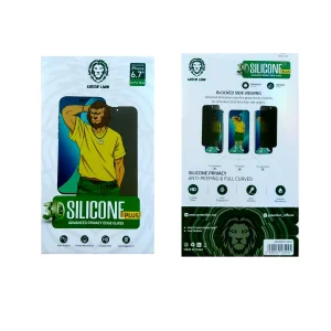 محافظ صغحه نمایش حریم شخصی گرین مدل  SILICONE PLUSمناسب برای گوشی موبایل اپل iphone 14 pro max