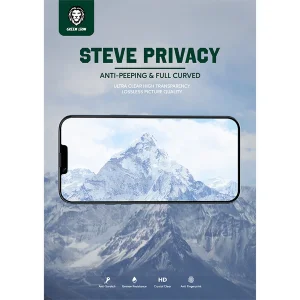 محافظ صفحه نمایش حریم شخصی گرین مدل Steve-Privacy مناسب برای گوشی موبایل اپل iPhone 11 / XR