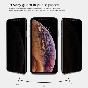محافظ صفحه نمایش حریم شخصی گرین مدل Steve-Privacy مناسب برای گوشی موبایل اپل iPhone 11 / XR