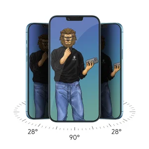 محافظ صفحه نمایش حریم شخصی گرین مدل Steve-Privacy مناسب برای گوشی موبایل اپل iPhone 11 / XR