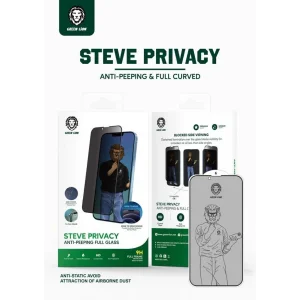 محافظ صفحه نمایش حریم شخصی گرین مدل Steve-Privacy مناسب برای گوشی موبایل اپل iPhone 11 / XR