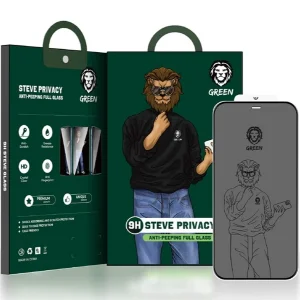 محافظ صفحه نمایش حریم شخصی گرین مدل Steve مناسب برای گوشی موبایل اپل  iPhone 14 Pro max