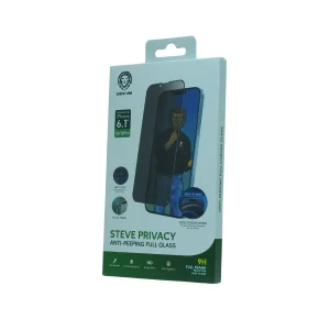 محافظ صفحه نمایش گرین مدل Steve Privacy مناسب برای گوشی موبایل اپل iPhone 13/13Pro