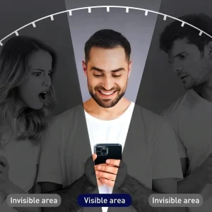 محافظ صفحه نمایش گرین مدل Steve Privacy مناسب برای گوشی موبایل اپل iPhone 13/13Pro