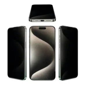 محافظ صفحه نمایش حریم شخصی گرین لاین مدل Anthony 360 Privacy مناسب برای گوشی موبایل اپل iPhone 15 pro Max