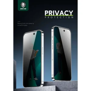 محافظ صفحه نمایش حریم شخصی گرین مدل Steve Privacy مناسب برای گوشی موبایل اپل iPhone 13 pro max /14 Plus