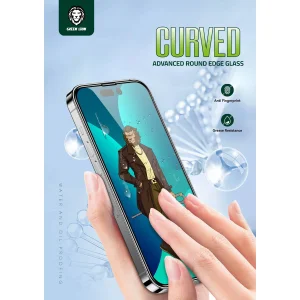 محافظ صفحه نمایش گرین مدل 3D Curved Pro مناسب برای گوشی موبایل اپل iPhone 14 Plus
