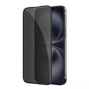 محافظ حریم شخصی صفحه نمایش گرین لاین مدل 3D Silicon Plus مناسب برای گوشی موبایل اپل iPhone 15 Pro