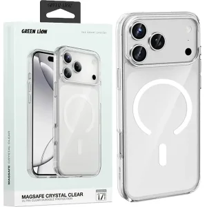 کاور گرین لاین مدل Magsafe Crystal Clear مناسب برای گوشی موبایل اپل Iphone 17 Pro Max