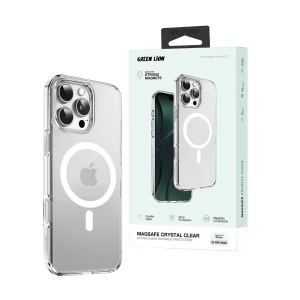 کاور گرین لاین مدل GNMCRYC16PMCL مناسب برای گوشی موبایل اپل iPhone 16 Pro Max